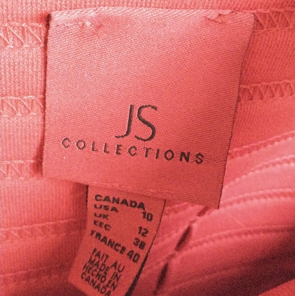 JS Collections Red Cropped Top - Picture 8 of 8